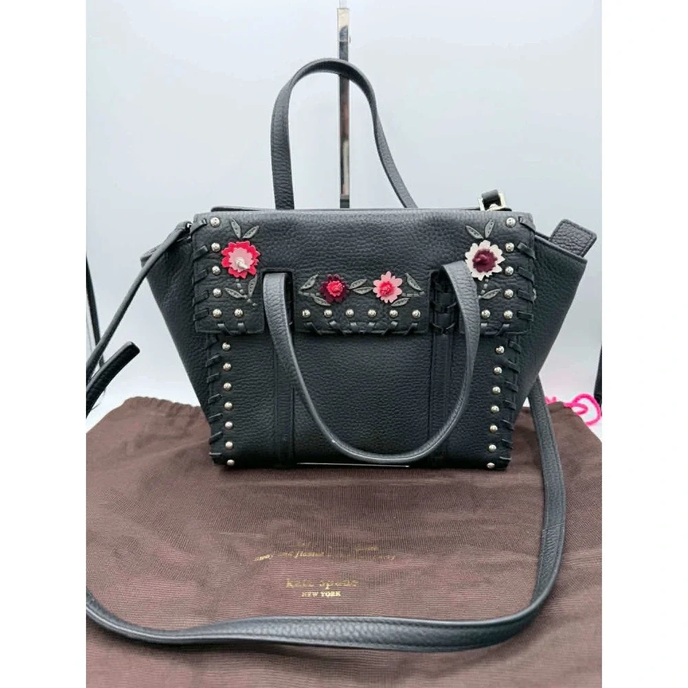 Kate Spade New York Daniels Drive Embellished Small Abigail Satchel
